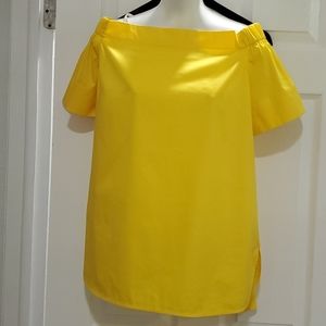 NWT LAUNDRY BY SHELLI SEGAL OFF SHOULDER TOP SZ 12